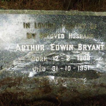 BRYANT Arthur Edwin 1908-1951