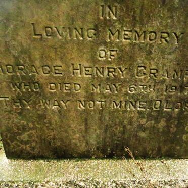 CRAMPIN Horace Henry -1917
