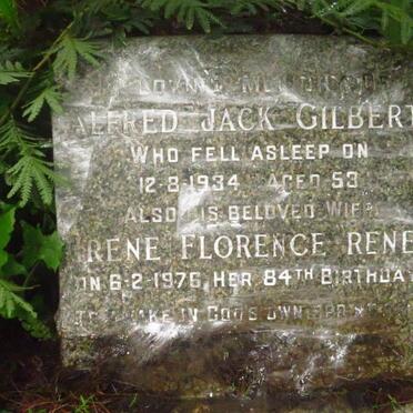 GILBERT Alfred Jack -1934 & Irene Florence -1976