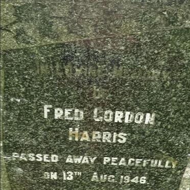 HARRIS Fred Gordon -1946