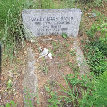 OATES Janet Mary 1953-1958