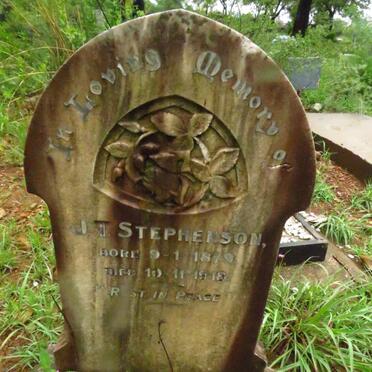 STEPHENSON J.T. 1879-1918