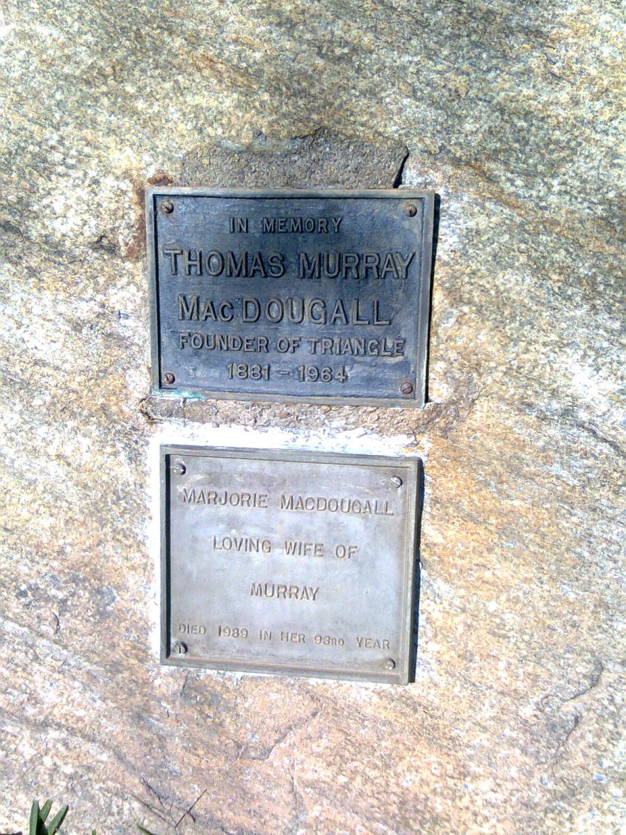 MacDOUGALL Thomas Murray 1881-1964 & Marjorie -1989