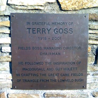 GOSS Terry 1918-2001