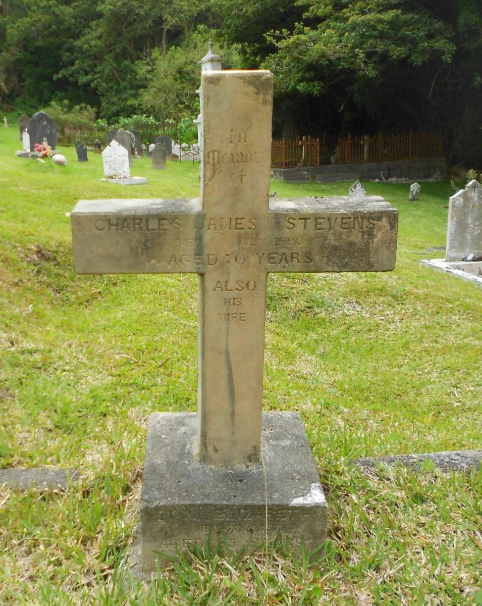 STEVENS Charles James 19?6 &amp; ? Elizabeth