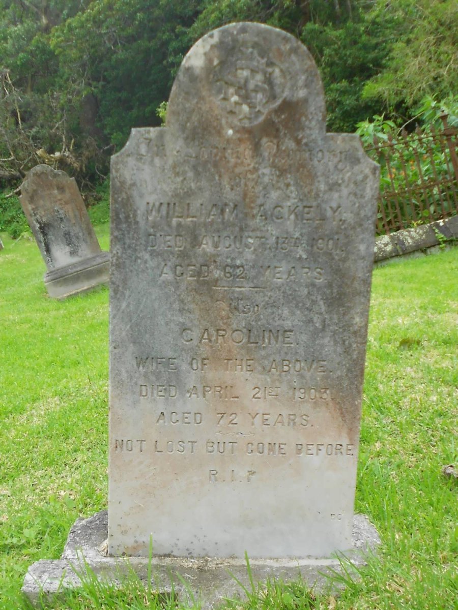 ACKELY William -1901 & Caroline -1903