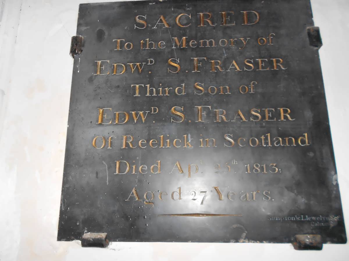 FRASER Edwd. S. -1813